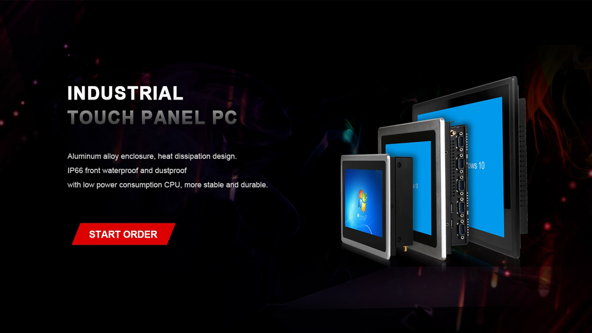 Industrial touch panel PC